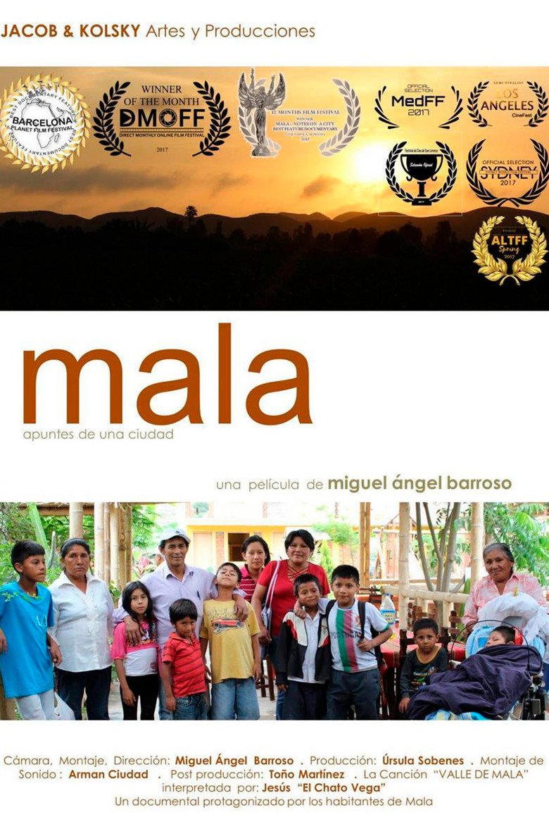 Mala: Apuntes de una ciudad background