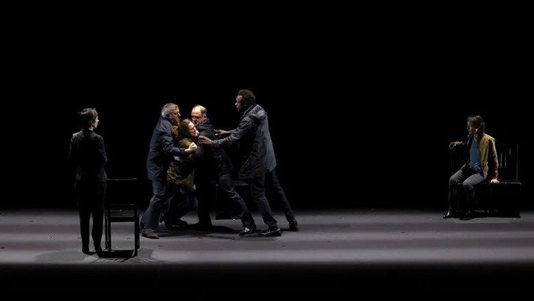 Frame from La Réunification des deux Corées