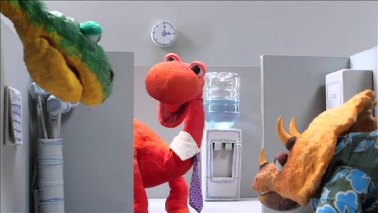 Still image for Dinosaur Office season 1 episode 18: New Boss (2)