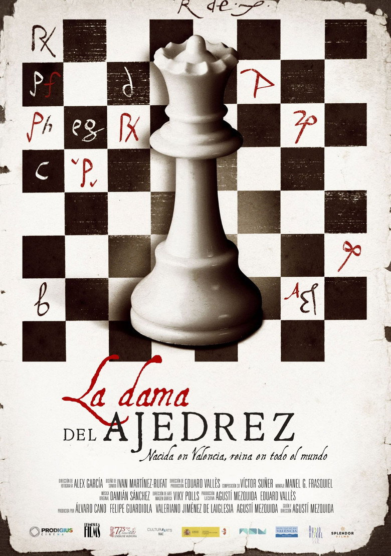 La dama dels escacs background