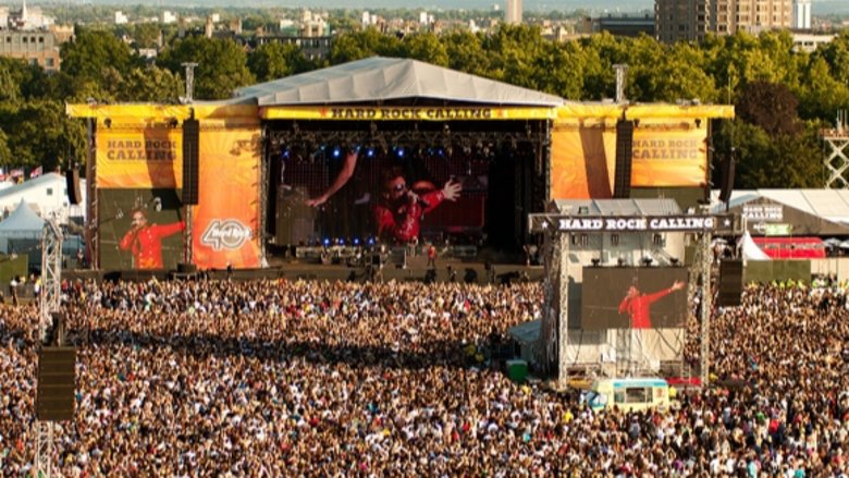 Hard Rock Calling 2011 main backdrop