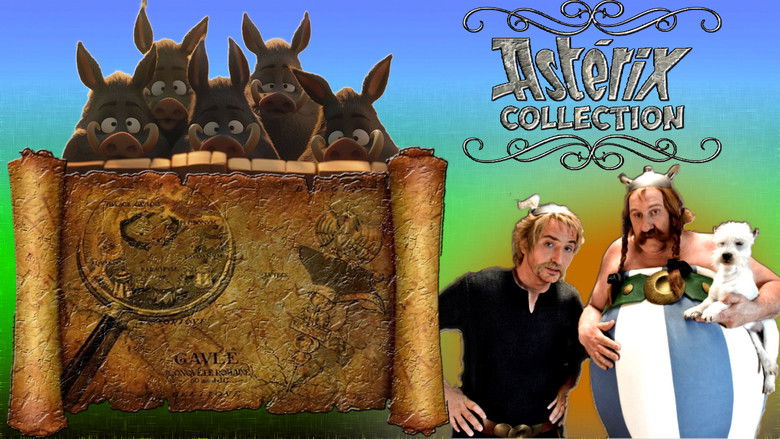 Backdrop de Astèrix i Obèlix - Col·lecció de pel·lícules d'acció real