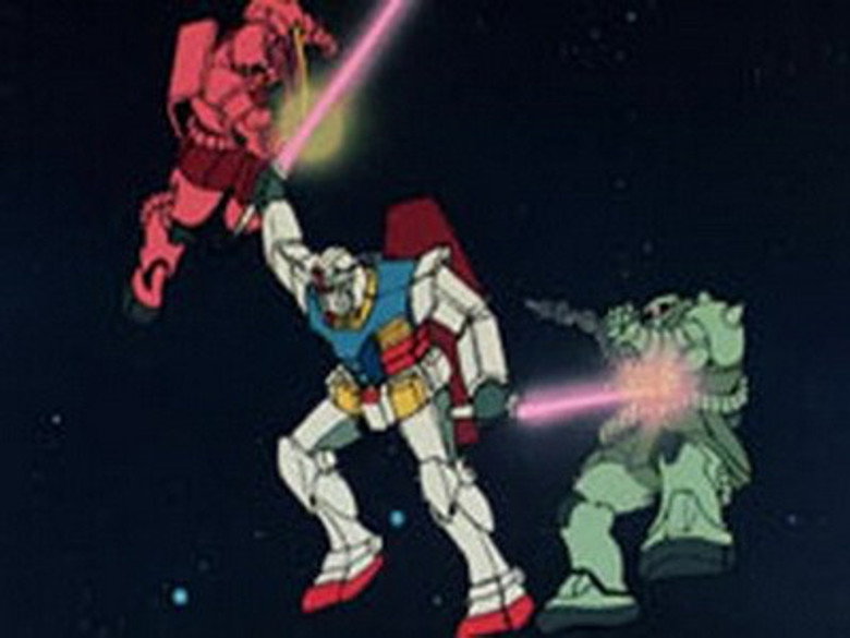 Still from Mobile Suit Gundam - Season 1 Episode 4