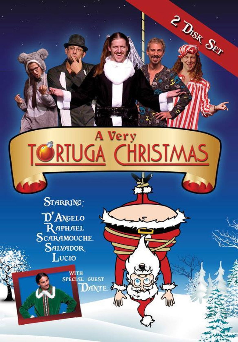 A Very Tortuga Christmas background
