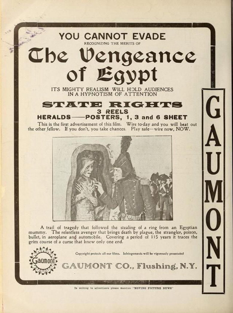 Locandina: The Vengeance of Egypt