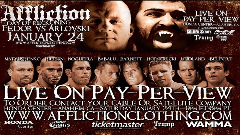 Affliction: Day of Reckoning movie poster