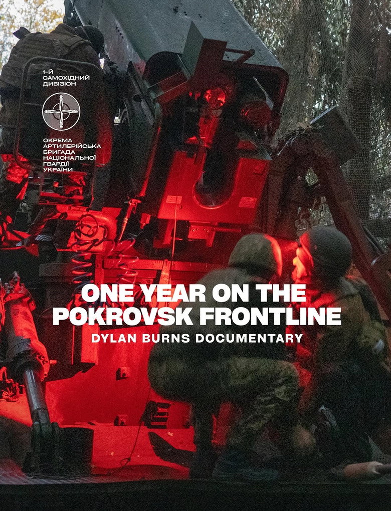 One Year on the Pokrovsk Frontline background
