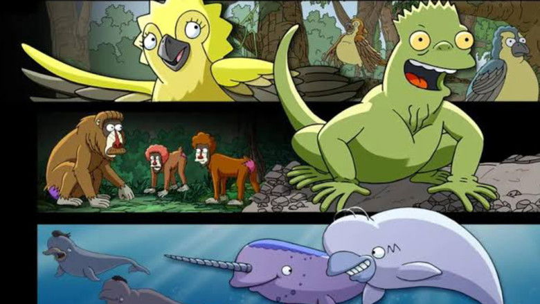 Image d'arrière-plan 2 du film The Simpsons: The Yellow Planet