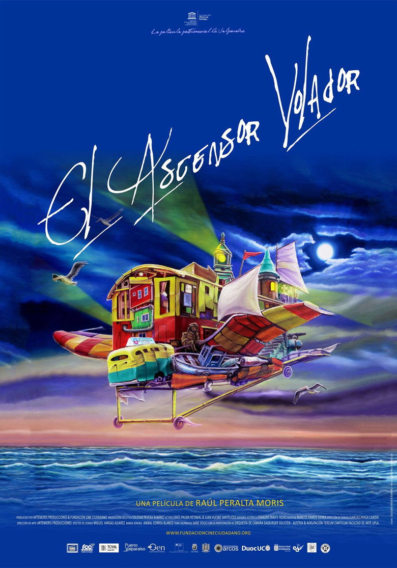 Affiche ou illustration — The Flying Elevator
