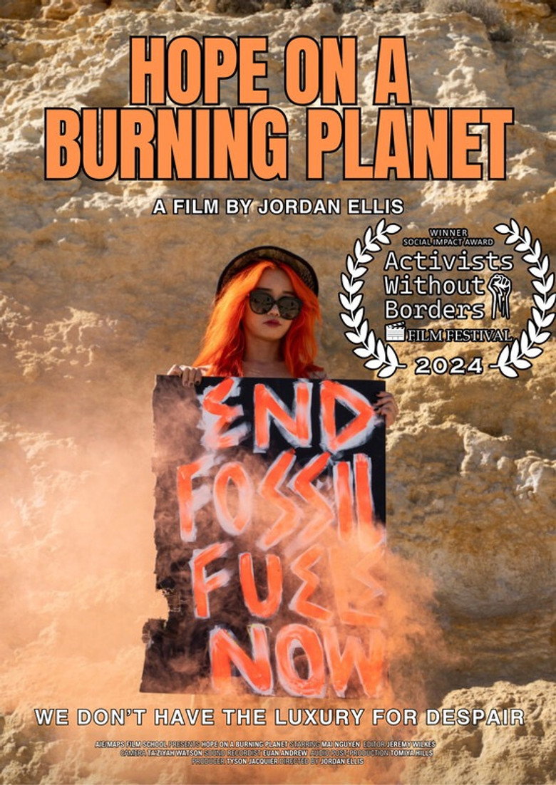 Hope On A Burning Planet background