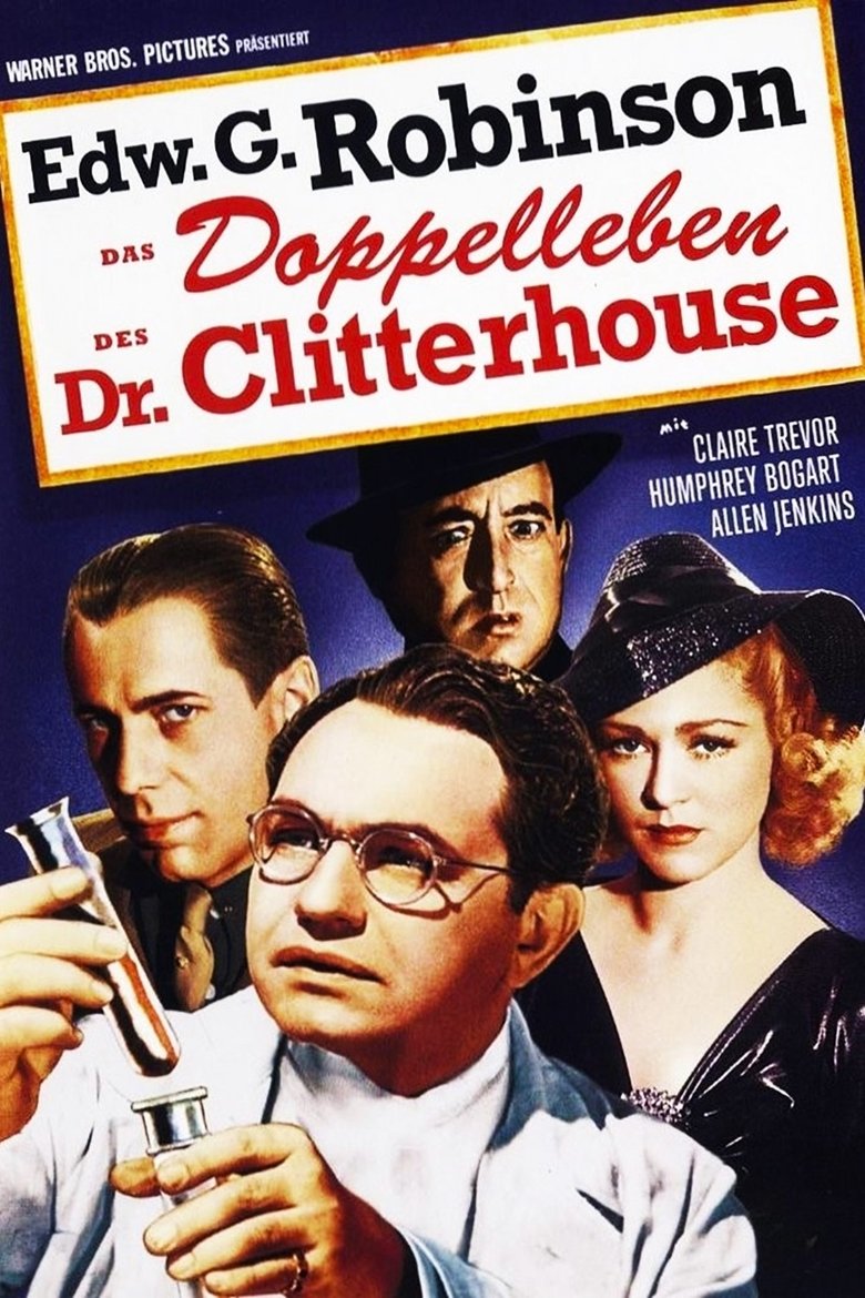 Das Doppelleben des Dr. Clitterhouse poster