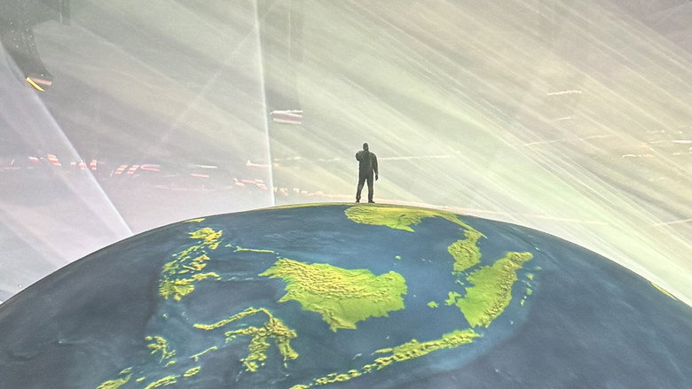 Frame from Ye live at Arnhem Night 2
