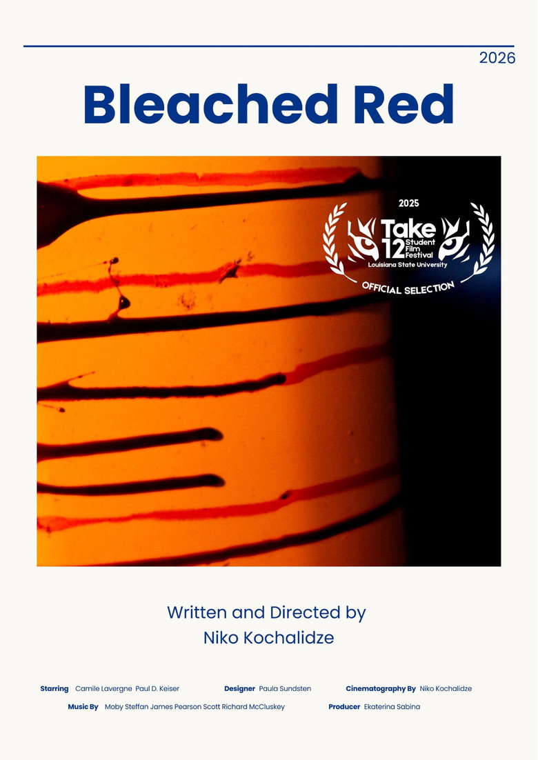 Bleached Red poster