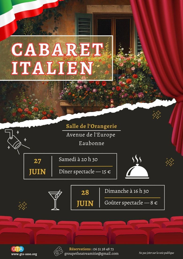 Italian Cabaret background
