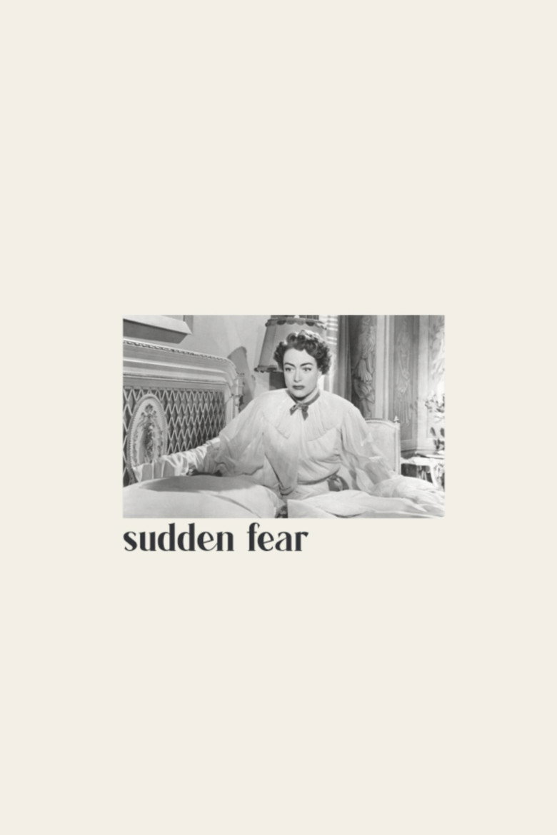 Sudden Fear poster