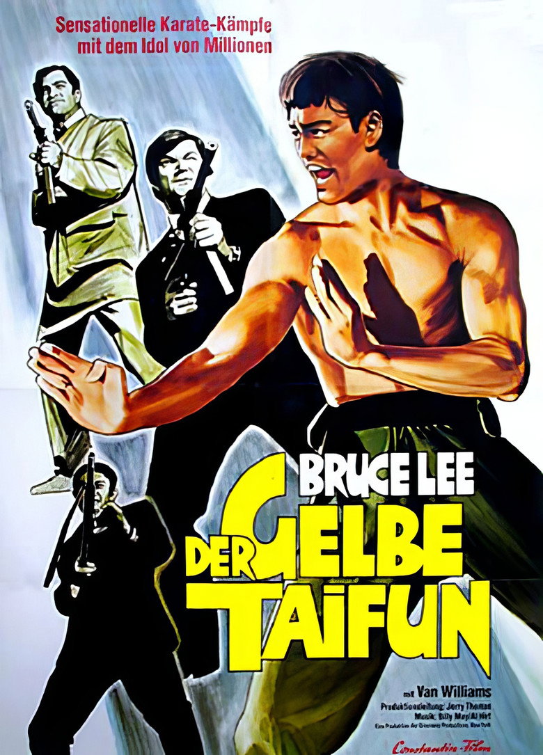 Filmplakat zu Bruce Lee - Der gelbe Taifun