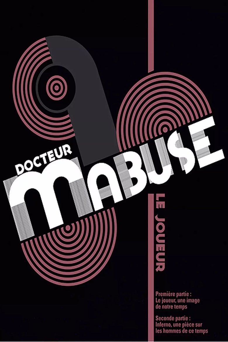 Poster du film Docteur Mabuse le joueur