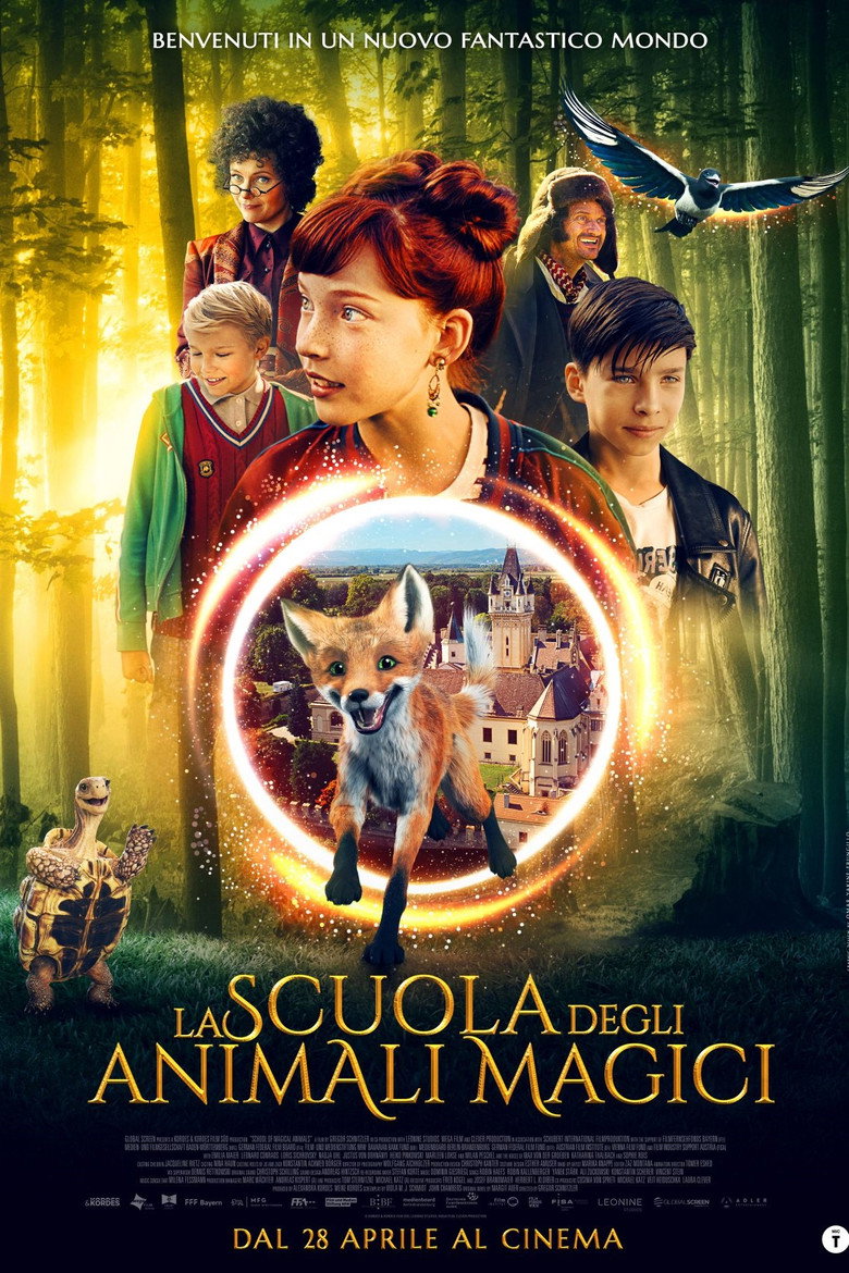 Copertina di La scuola degli animali magici