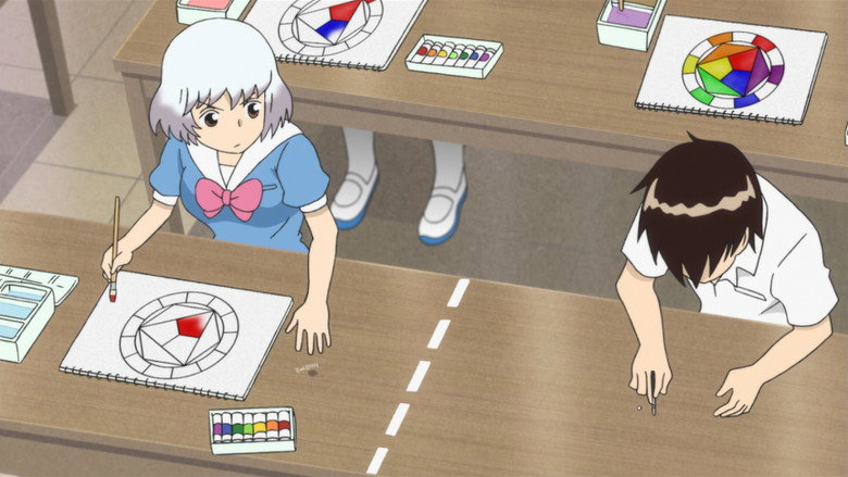 Still from Tonari no Seki-kun: The Master of Killing Time - Season 1 Episode 10