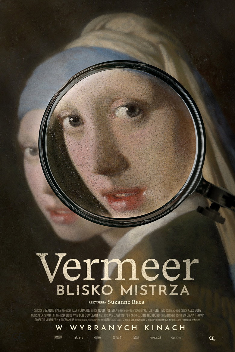 Plakat filmu Vermeer. Blisko mistrza