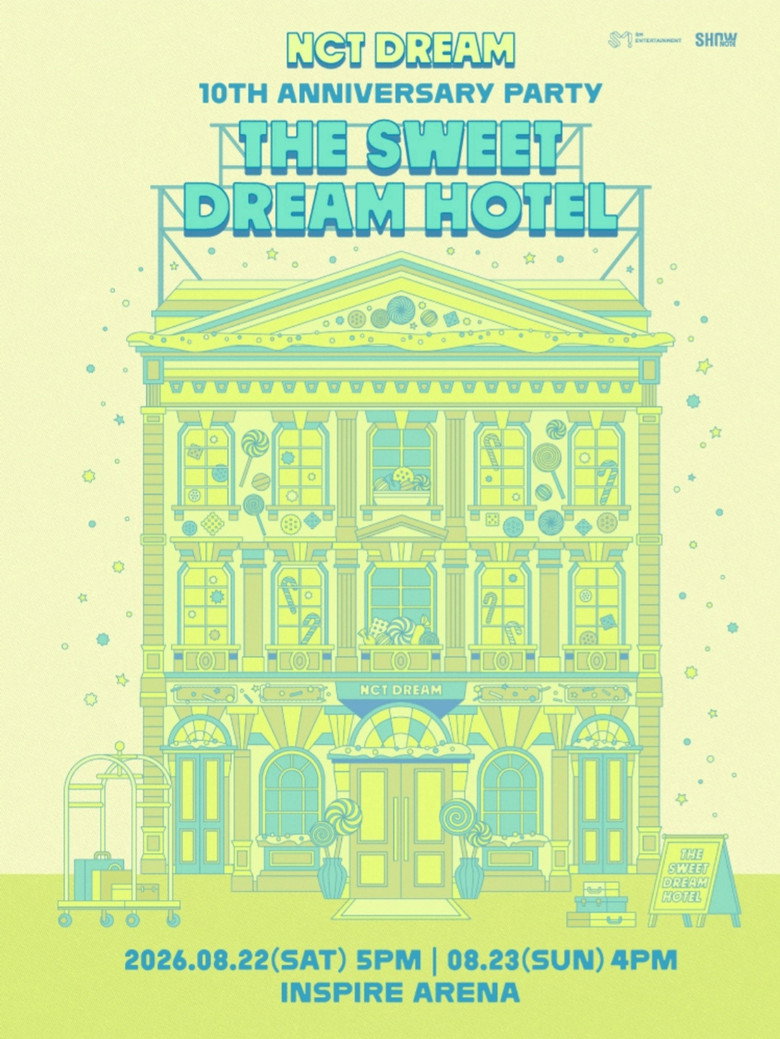 NCT DREAM 10TH ANNIVERSARY PARTY 'THE SWEET DREAM HOTEL'