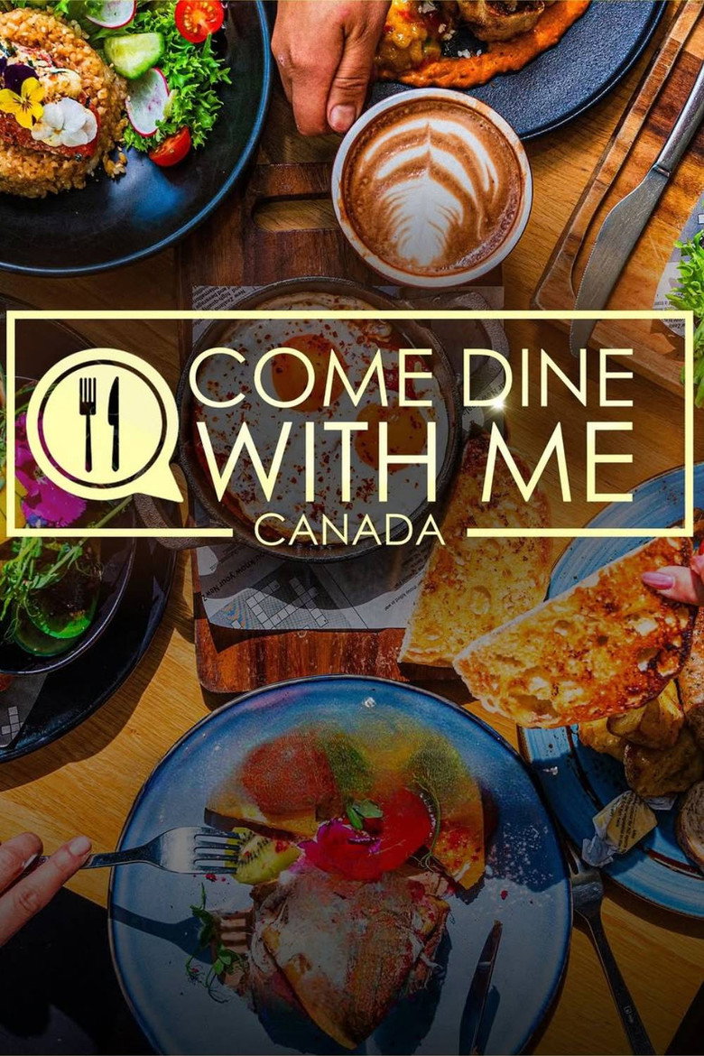 Official poster for Come Dine With Me Canada 2025