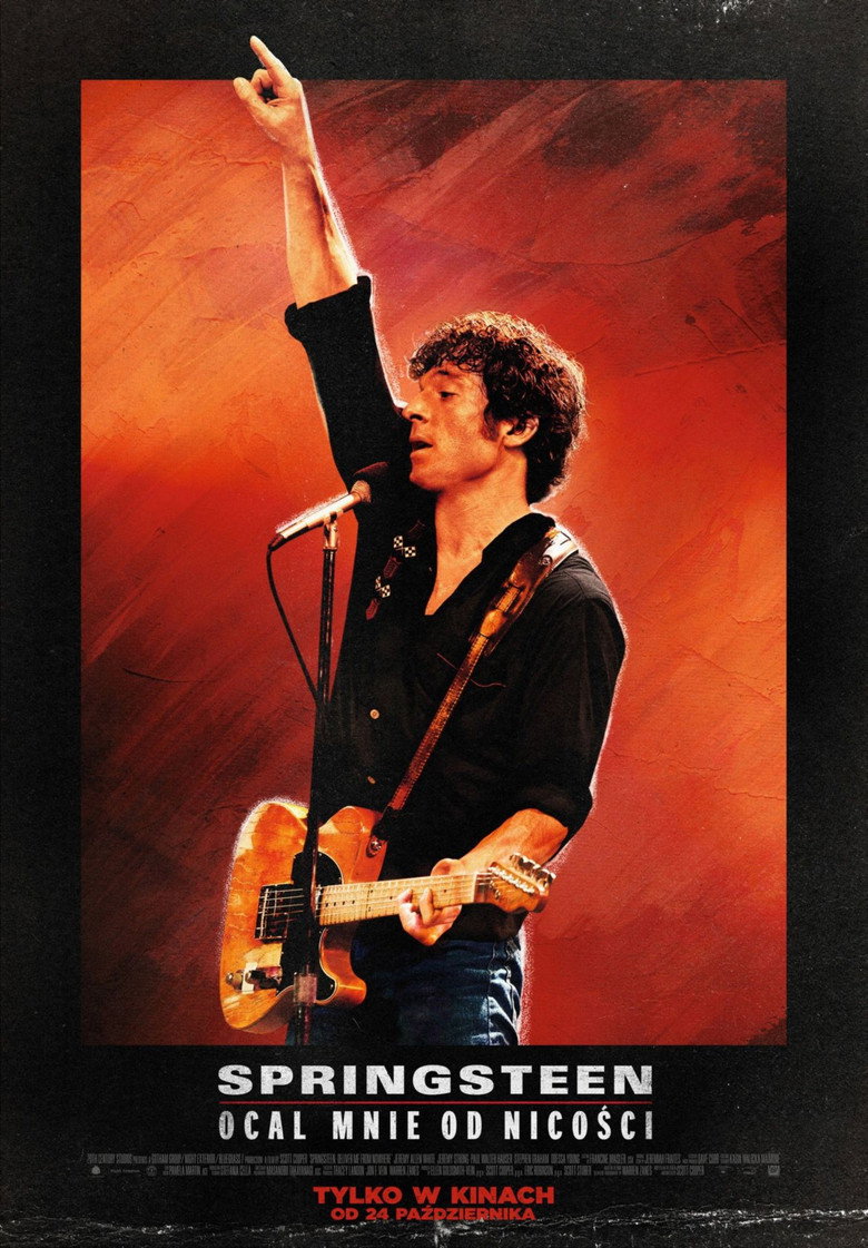 Plakat filmu Springsteen: Ocal mnie od nicości