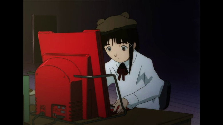 Still from Serial Experiments Lain - Season 1 Episode 1