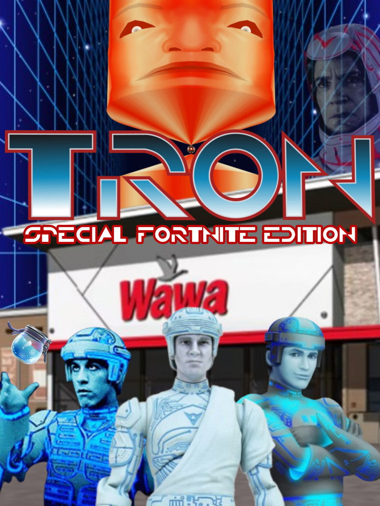Tron Special Fortnite edition poster