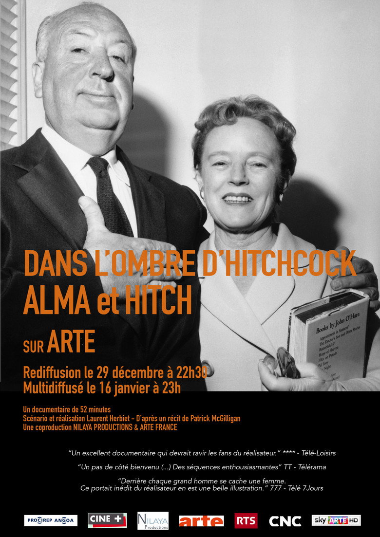 Affiche de DANS L'OMBRE D'HITCHCOCK, ALMA ET HITCH