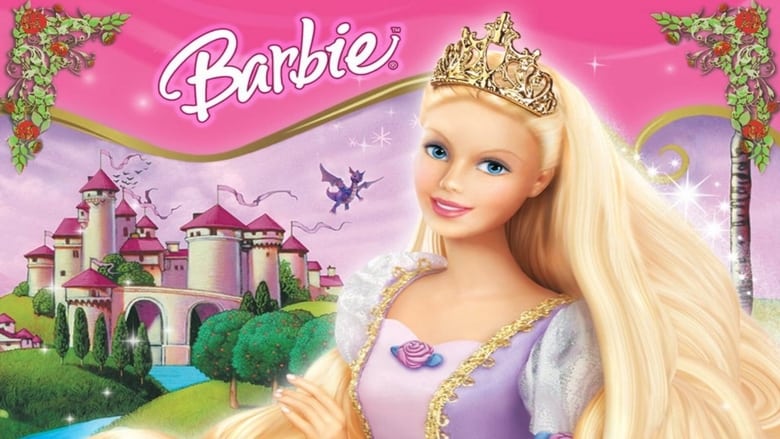 Barbie som Rapunzel movie poster