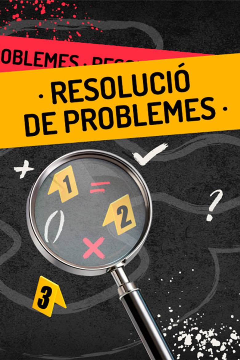 Official poster for Resolució de problemes