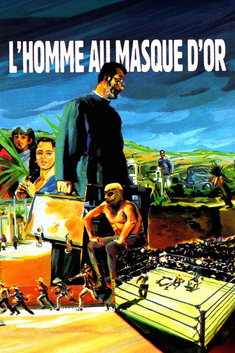Affiche de L'HOMME AU MASQUE D'OR