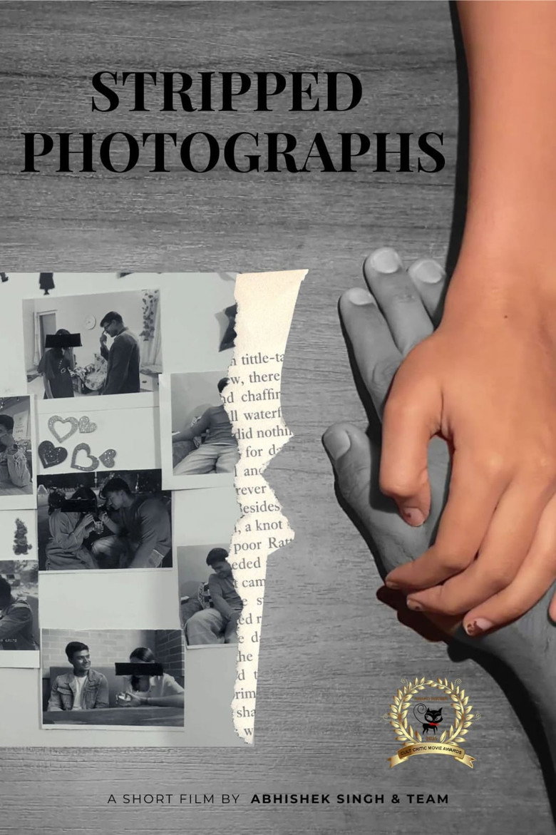 Stripped Photographs background