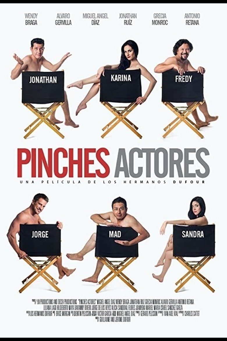 Pinches Actores main poster