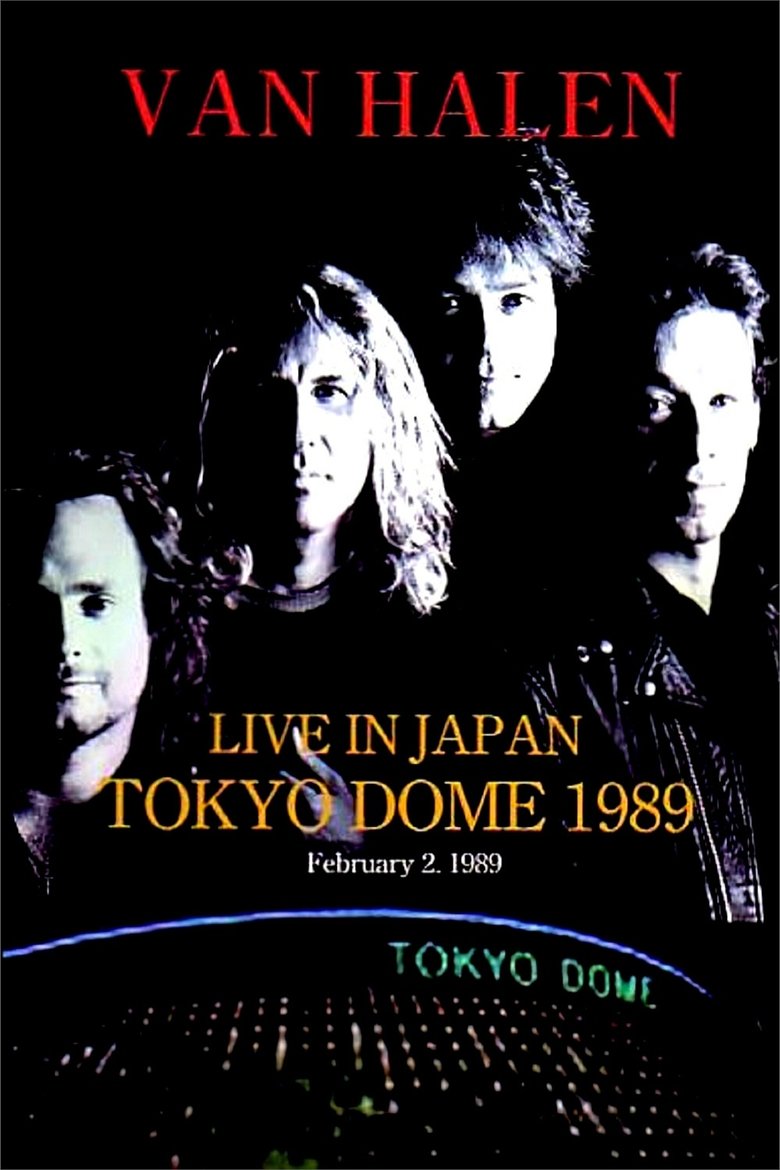 Van Halen : Live In Japan Tokyo Dome 1989 main poster
