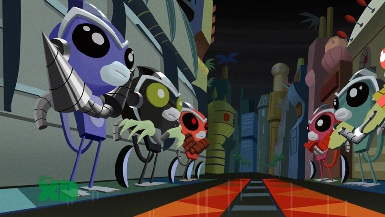 Still image for Super Robot Monkey Team Hyperforce Go! season 1 episode 11: Ape New World Still image for Super Robot Monkey Team Hyperforce Go! season 1 episode 11: Ape New World
