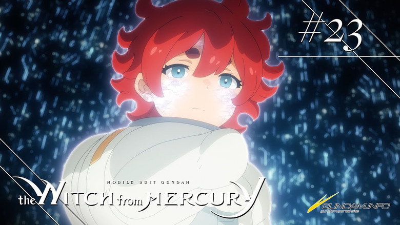 Still from Mobile Suit Gundam: The Witch from Mercury - Season 1 Episode 23