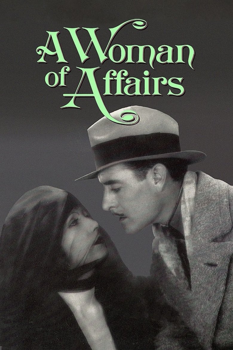 A Woman of Affairs poster