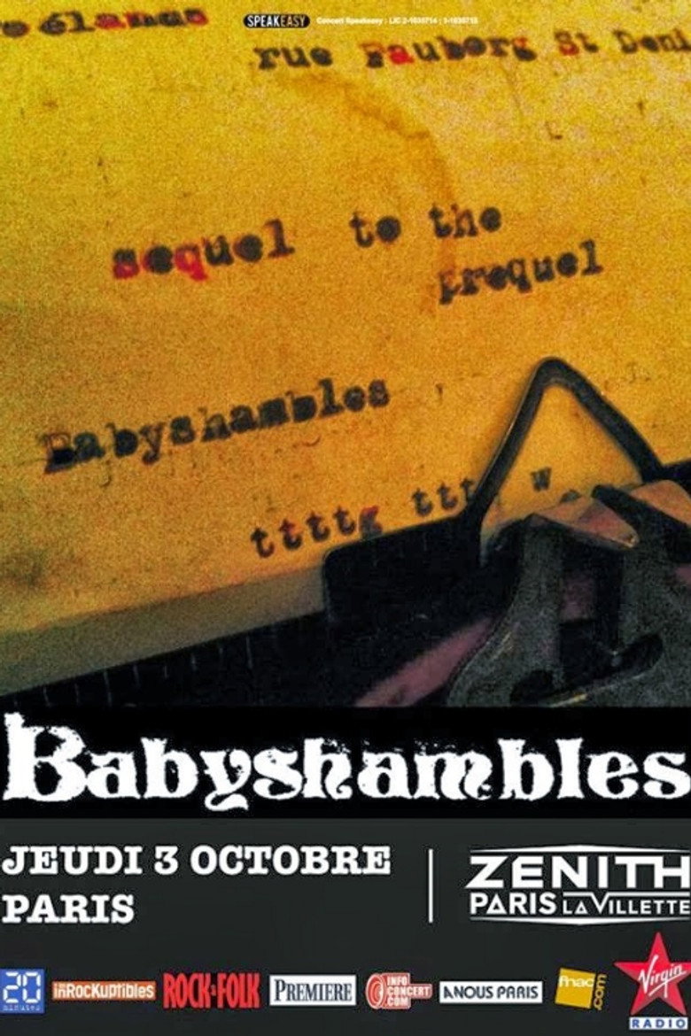 Babyshambles Paris 2013 background