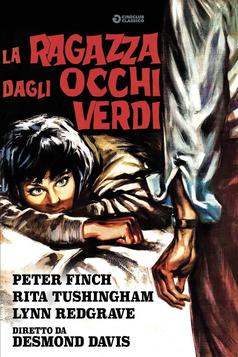 Copertina di La ragazza dagli occhi verdi