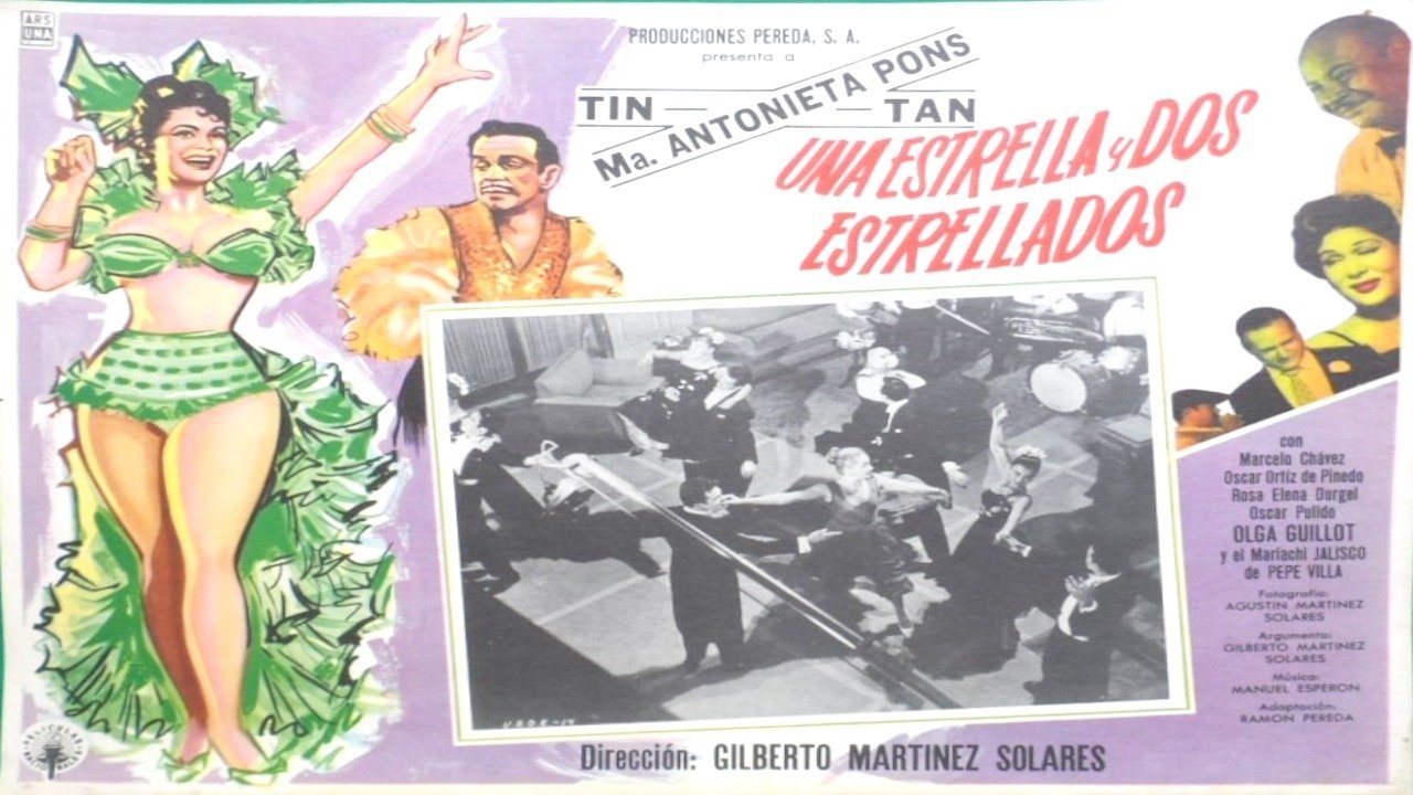 Una estrella y dos estrellados poster