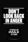 Don't Look Back In Anger poszter