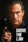 Movie poster for Above the Law