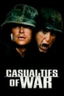 Movie poster for Casualties of War (1989)