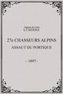 27ème chasseurs alpins : assaut du portique