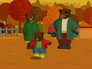 Little Brown Bear and the farm
