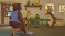 Franklin Paints a Picture