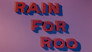 Rain for Roo