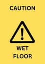 Caution Wet Floor